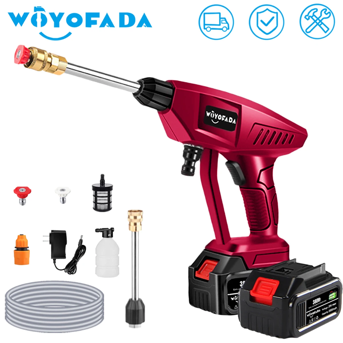 High Pressure Cleaner Washer High Pressure Spray Gun Water Cleaning