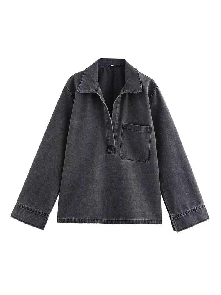 Women Denim Two-Piece Set 2