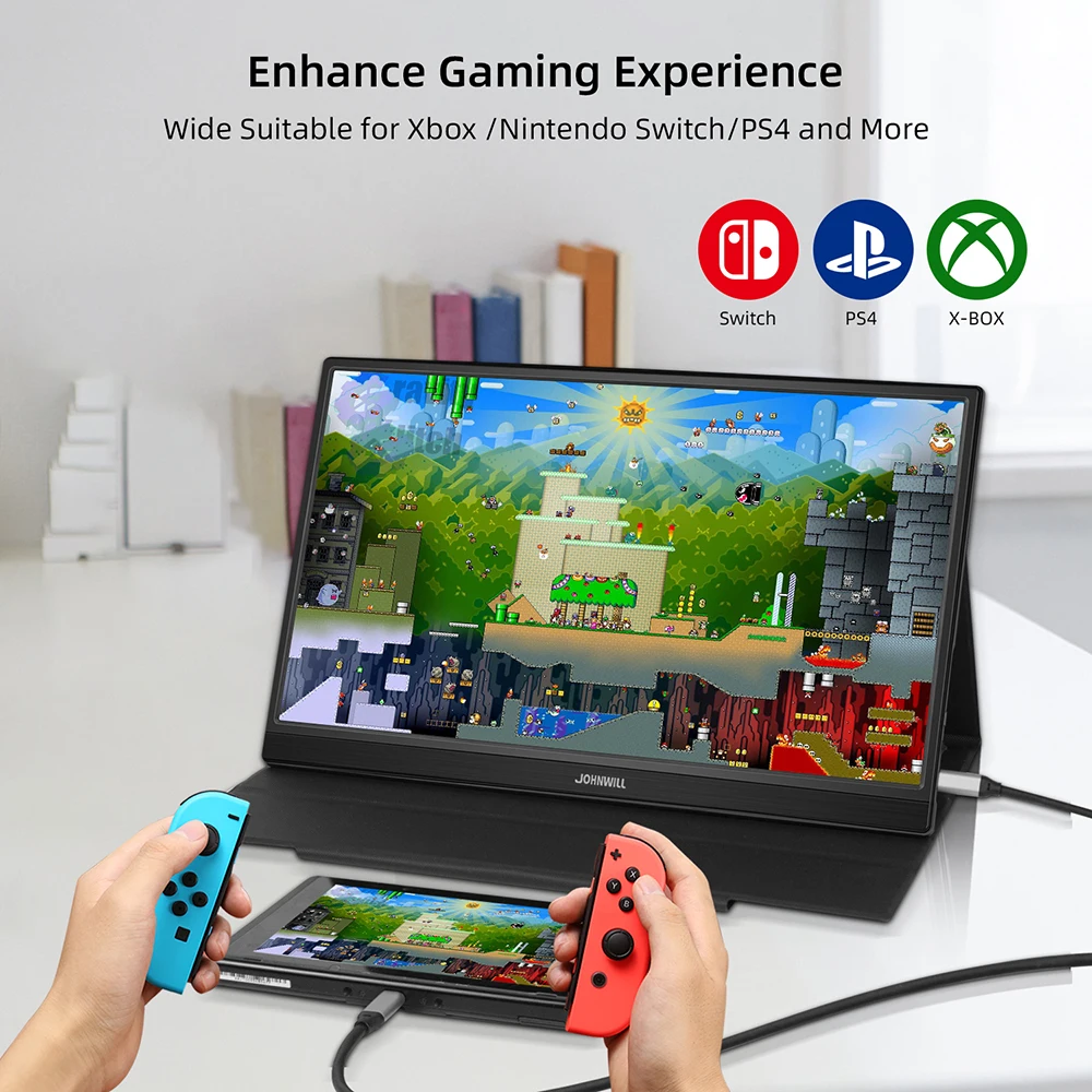 ޴  USB C Ÿ Ʈ º , ǻ ÷, HDR IPS ũ , ƺ  PI, 15.6 ġ, 1080P