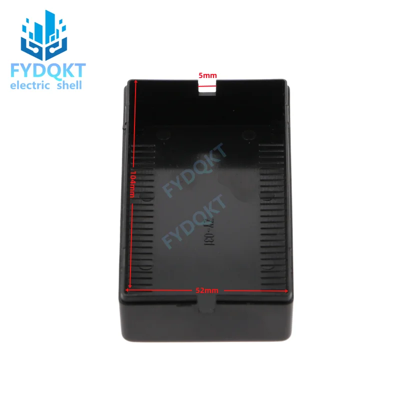 Electronic Shell Cooling ABS Plastic Button Box Sensor Module Two Ends Wire Out Case 108x56x40mm Ventilated 1pcs electronic enclosure case,electrical box