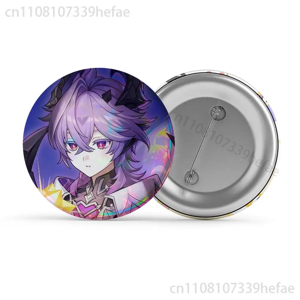 Genshin Impact Collectible Durin Badge - Round Cosplay Pin & Souvenir Gift