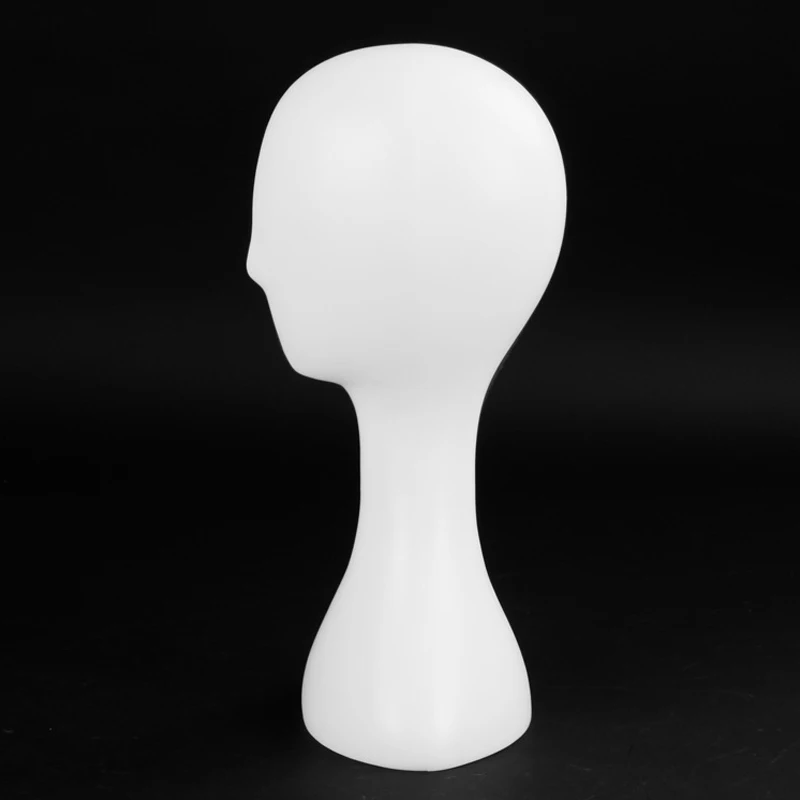 Hot Selling Model Head Black and White Plastic Shooting Props Window Model Show Props Wig Scarf Hat Display Rack