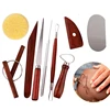 Clay Tools Pottery Carving Tools Set Of 15 Plastic Tools Mud Line Cutting Tools Multi-Purpose Clay Tools Durable Easy To Use 4