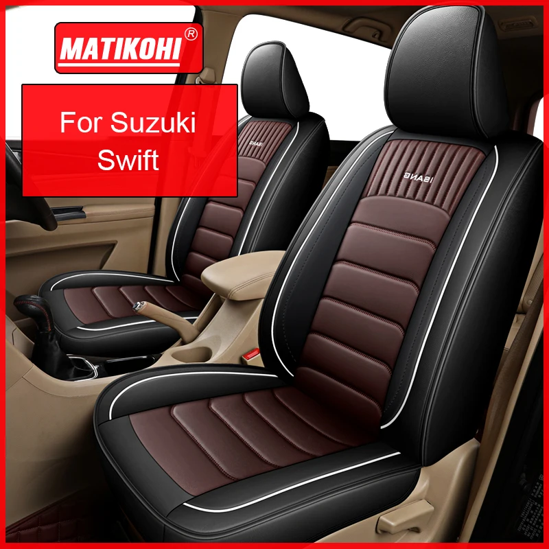 MATIKOHI Car Seat Cover For Suzuki Swift Auto Accessories Interior