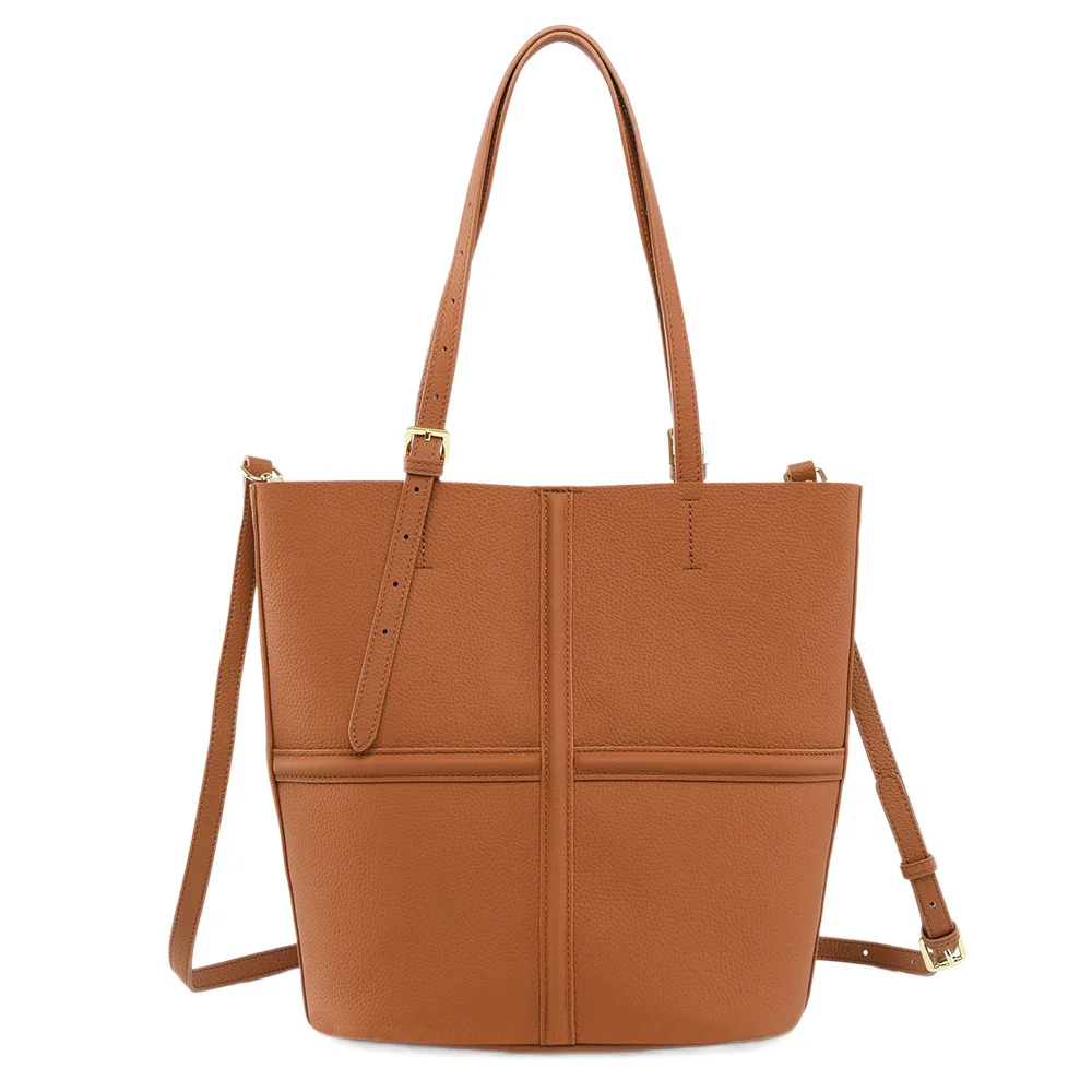 2025 Women Fashion Bucket Shoulder Bag New Design Luxury Handbags pu Leather Tote Bags Female Messenger Bag