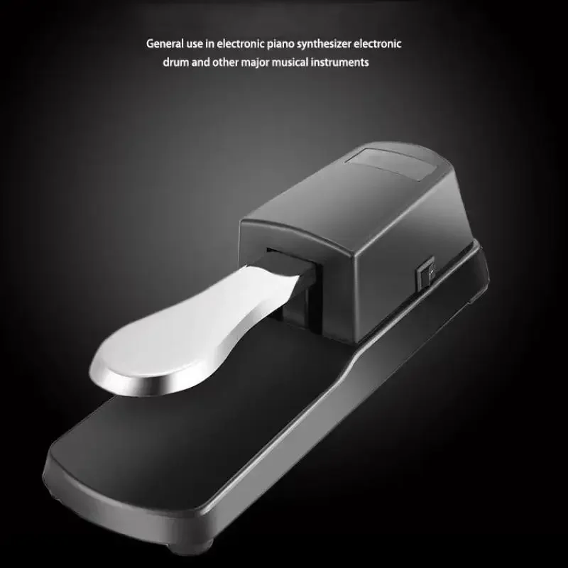 Universal Sustain Pedal with Polarity Switch for Keyboards & Digital Pianos