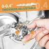 Commercial Electric Vegetable Fruit Cutter Adjustable Thickness Stainless Steel Slicer Manual & Electric Dual Use Ideal Home 3