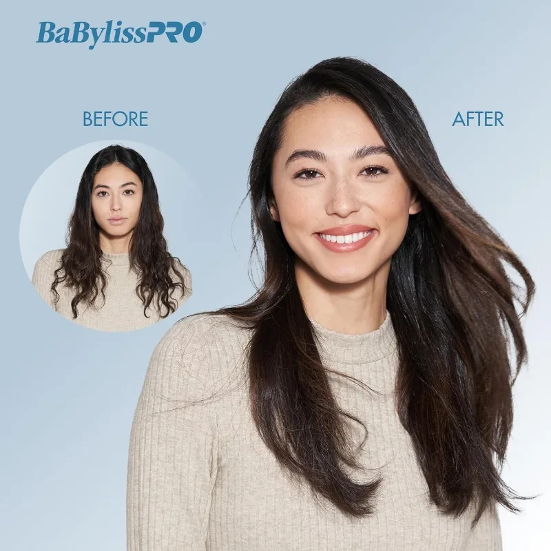 BaBylissPRO Hair Dryer, Nano Titanium 2000-Watt Blow Dryer, Hair Styling Tools & Appliances, BNT5548 5