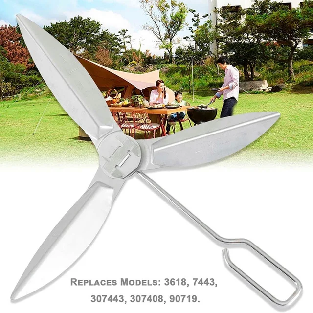 Grills Egygombos Tisztító Rendszer Készlet Ezüst Fém A Weber 7443 90719 Faszén Grill/Vízforraló Grillekhez - Image 2