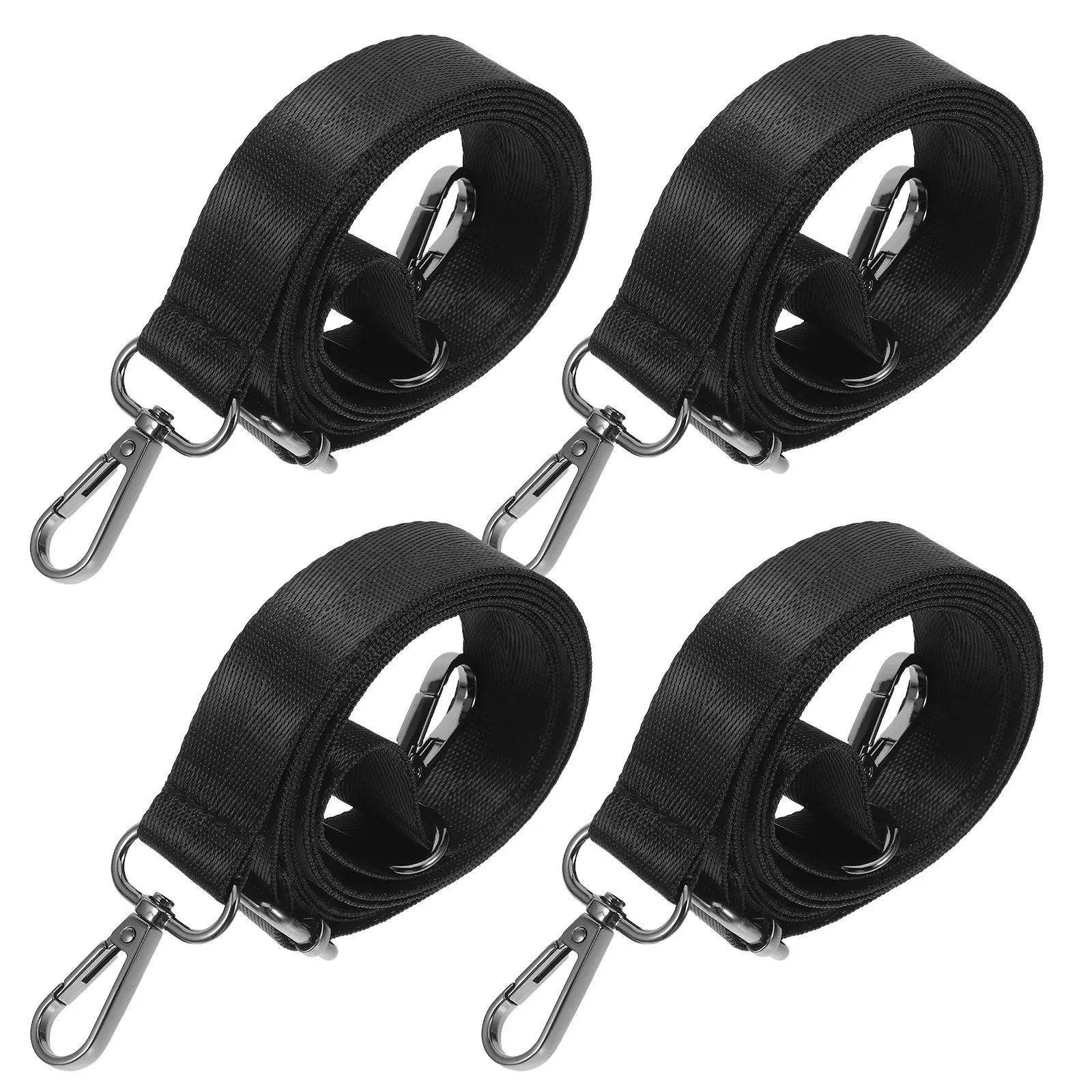 4Pcs 조정 가능한 카메라 어깨 스트랩 배낭 노트북 메신저 가방 여행용 나일론 인체 공학적 교체 스트랩
