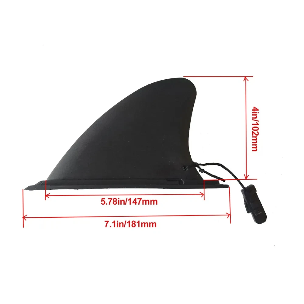 SUP Inflatable Paddle Board Fin Surfboard Fin 4'' Surf Water Wave Fin Stablizer Slide-in Side SUP Accessories