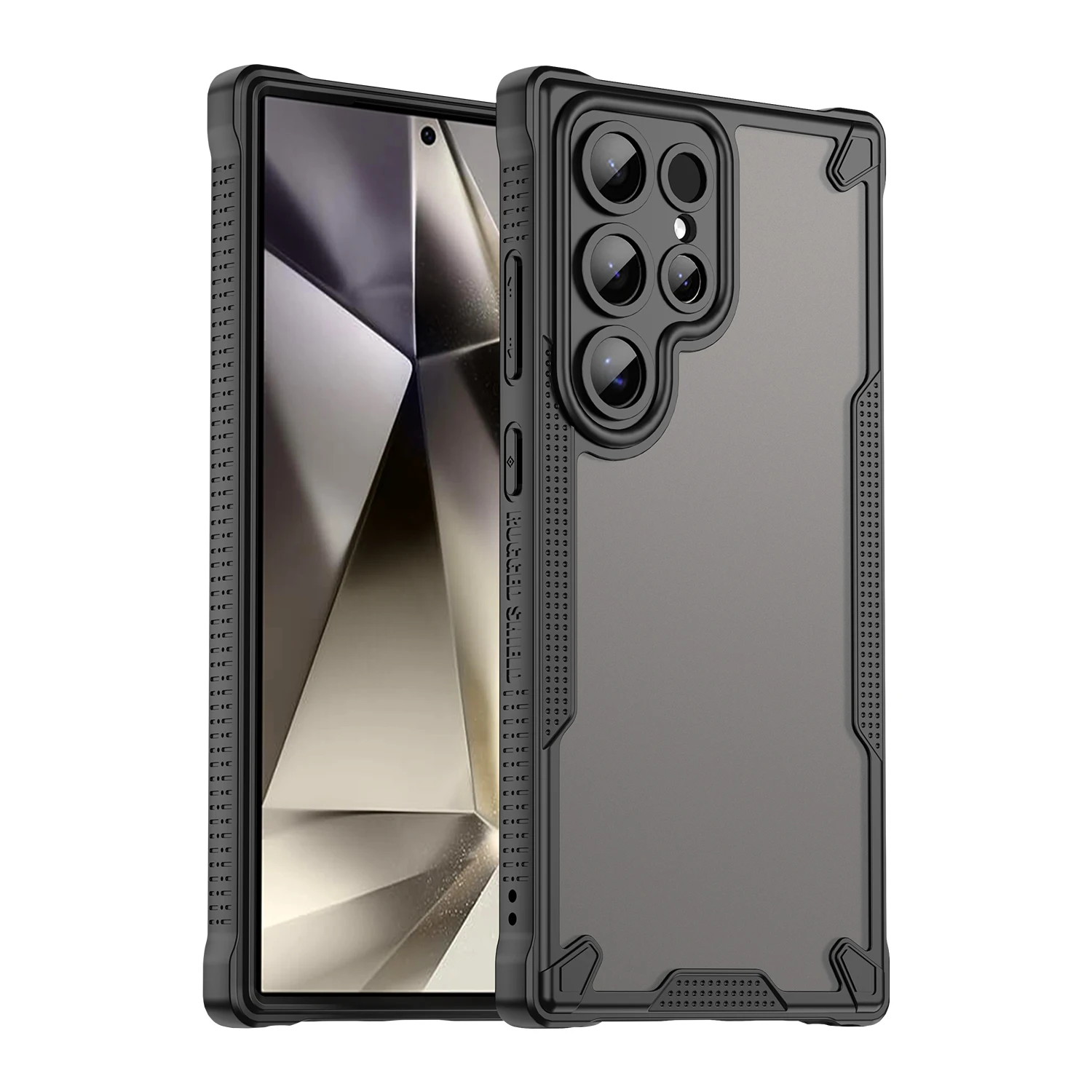 Frosted Shockproof Case for Samsung Galaxy Smartphones