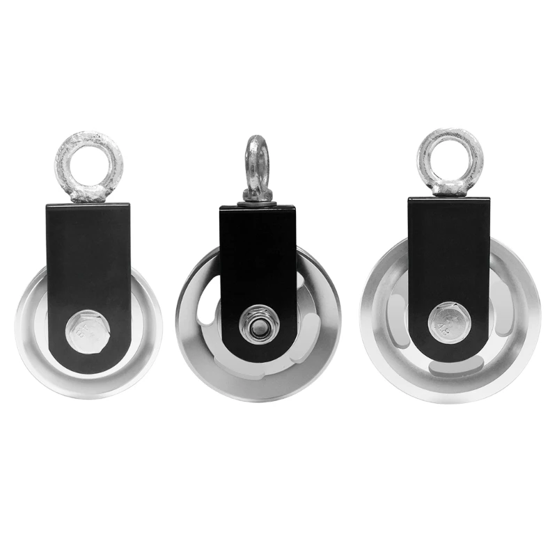 

DIY Bracket Aluminum Pulley Bearing Working-Out Fitness Pulley Roller Wheel Drosphip