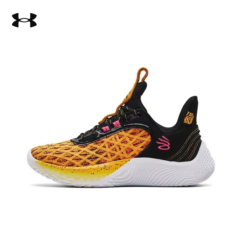 thumbnail image 1 of Zapatillas de baloncesto prácticas, de corte bajo, antideslizantes y resistentes al desgaste de Under Armour Curry 9, 1 of 5