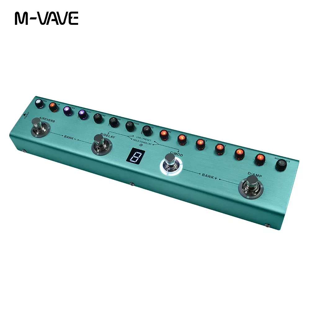 MVAVETankGTankBGuitarMultiEffectsPedal36Presets9Preamp