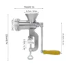 Household Aluminum Alloy Manual Sausage Meat Grinder Pepper Spice Grinding Machine Kitchen Tool 4
