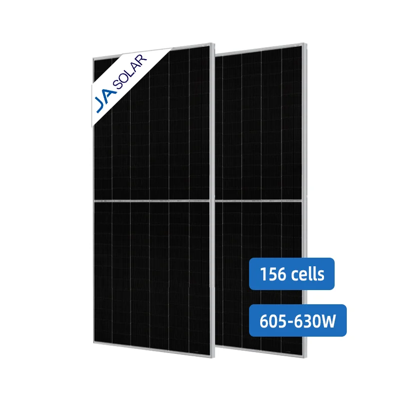 Высокоэффективная солнечная панель Ja, солнечный модуль 605 Вт, 610 Вт, 620 Вт, 630 Вт, двухслойные двойные стеклянные ПВ панели, полуэлементные моно солнечные панели s