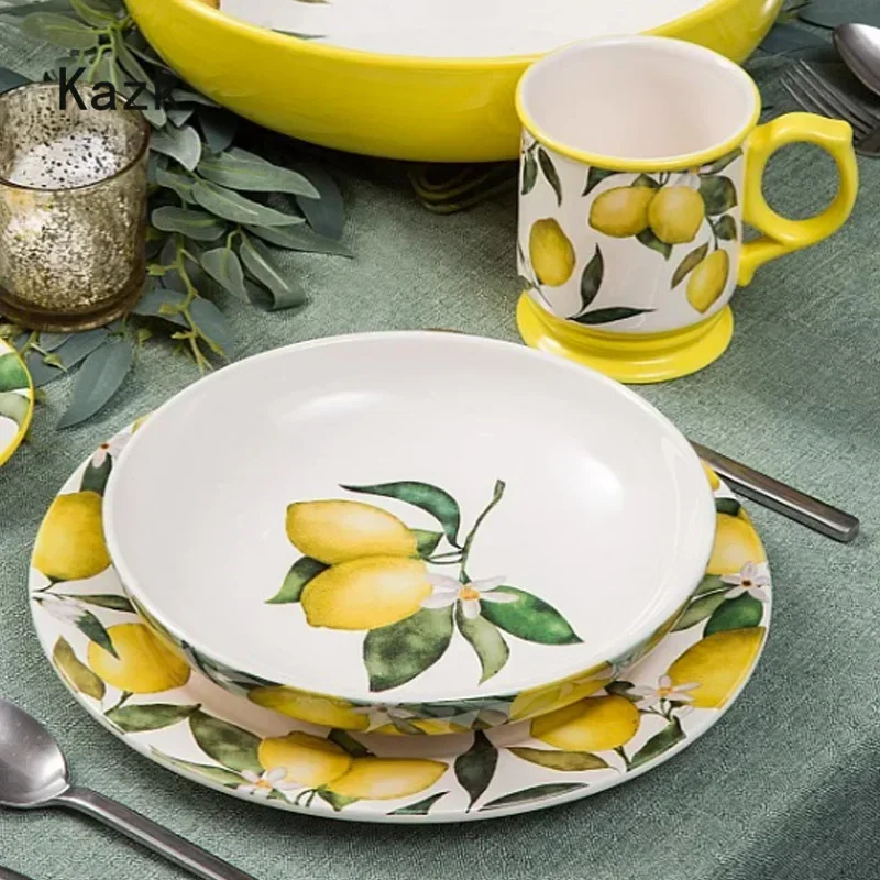 Dining Tableware Nordic Style Dinner Set Custom Nordic Dinnerware