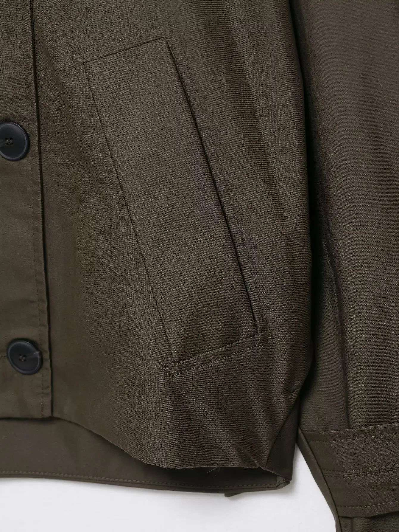 2025 Autumn Fashion Hooded Windbreaker Vintage Women's Trench Coat Jacket Oversized Single Breasted Short Windbreaker Outerwear