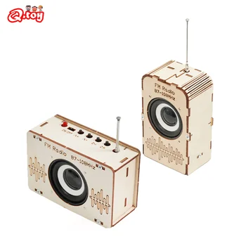 DIY Wooden FM Radio Kit 1
