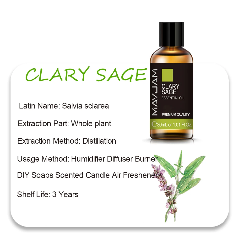 MAYJAM Essential Oils - Aromatic Bliss Collection: Lavender, Jasmine, Eucalyptus, Ylang Ylang, Vanilla, and Tea Tree