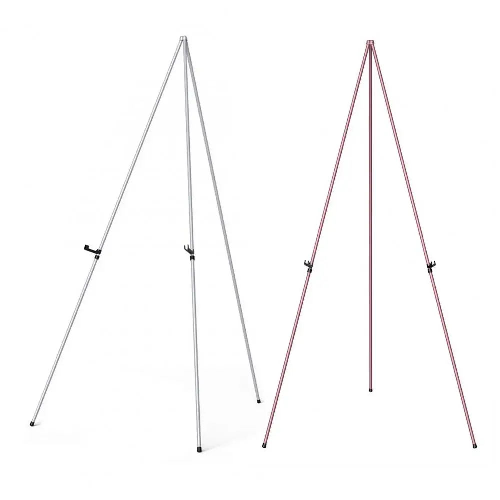 Adjustable Easel Stand Portable Metal Tripod Easel Stand for Canvas Art Display Wedding Sign Collapsible Painting