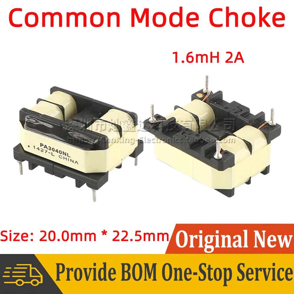 2 Pz Pa3040Nl Ee20 Tipo Tht Differenziale Integrato Modalità Comune Induttanza Induttanza 1.6Mh 2A Switching Filtro Segnale Di Alimentazione