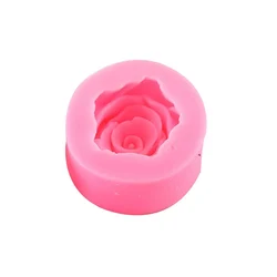 Lilac Rose Lily 3D Silicone Mold (Rose - Pink)