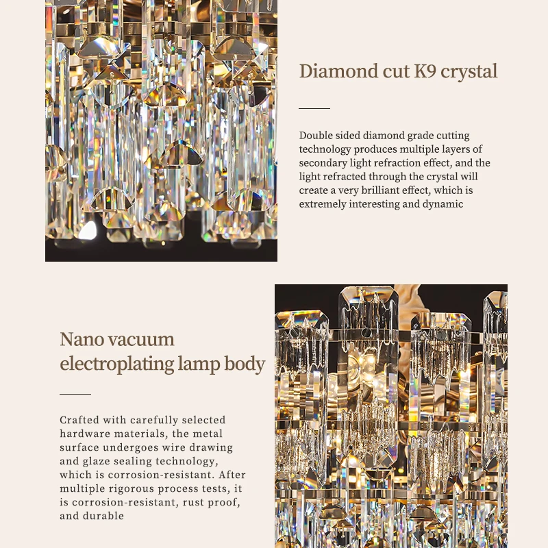 Crystal Pendant Chandelier 4