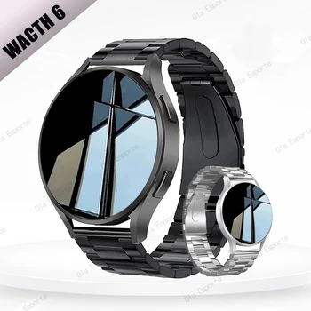 2025 New Bluetooth Calls Smart Watch 6 Pro 1.32” Inch 240*280 Custom Dials Sport Men And Woman Health Monitor Smartwatch For Man 1