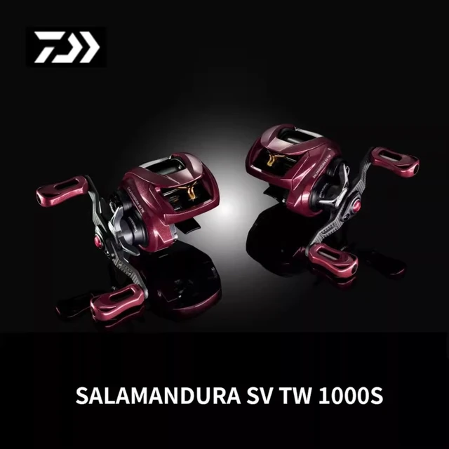 2023 DAIWA SALAMANDURA SV TW Shallow Spool 1000S 7.1 8.5 Right Left Hand  Low Profile Baitcasting Fishing reel - AliExpress