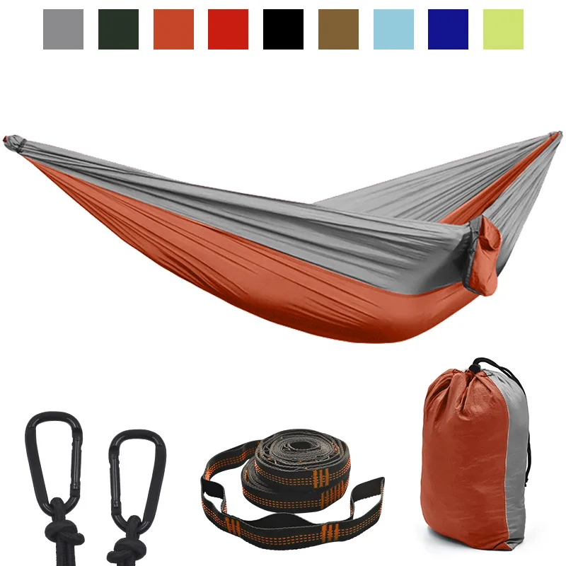 PortableCampingHammockSingleorDoubleHammockCampingAccessories