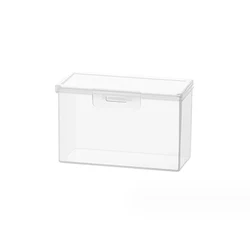 1PCS 10cm*4cm*6.6cm( Transparent Idol Kpop Albumes Photo Storage Photocards Small Card Collection Organizer Box Case Container