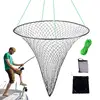 Casting Net For Bait Fish Crab Cages With Large Mesh Round Shrimp Nets Bait Trap Fish Cast Nets For Fishing Quick Drying Heavy