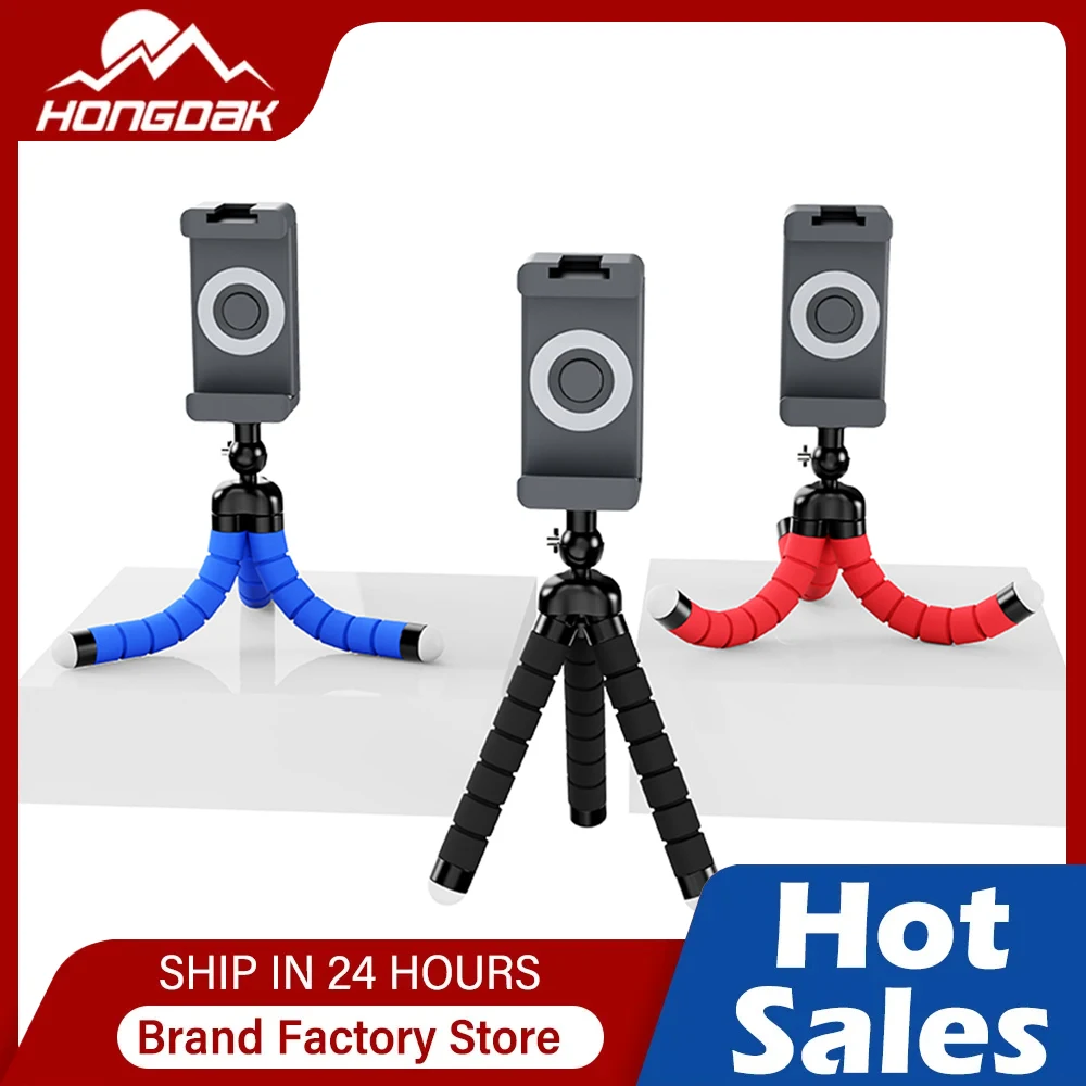 Mobile Phone Tripod Flexible Tripod for iPhone and Android Phones Portable Compact For Video Recording/Vlogging/Selfi