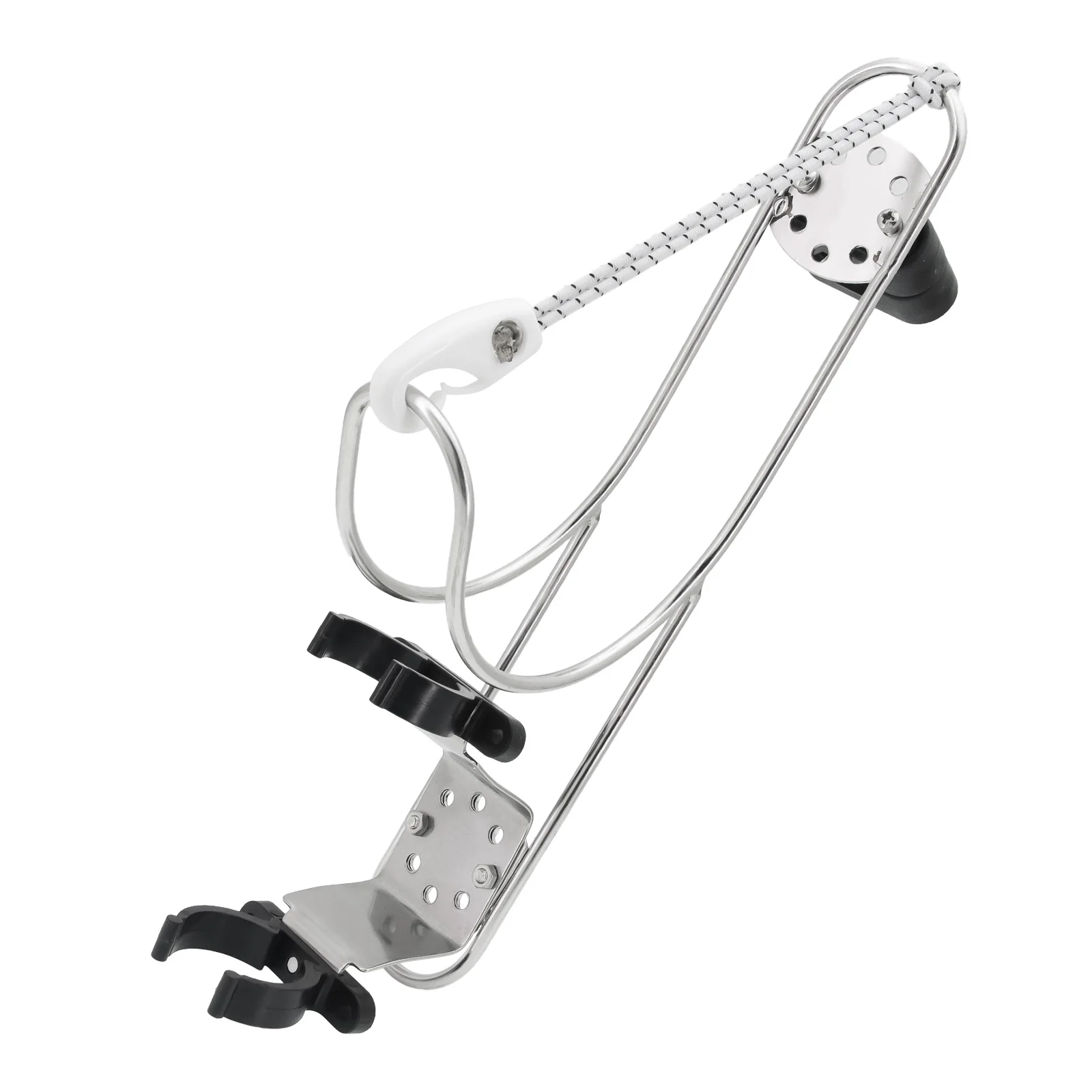 Boat Lifebuoy Ring Holder Adjustable Horseshoe Bracket Marine Hardware Rustproof for Yacht