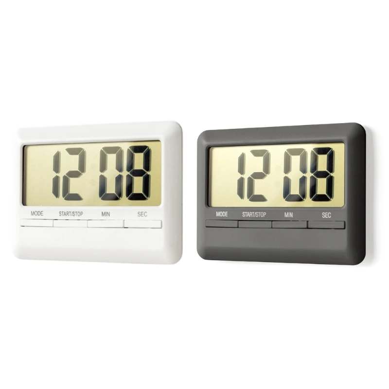 Magnetic Digital Timer Clock for Fridge - 4-in-1 Functionality