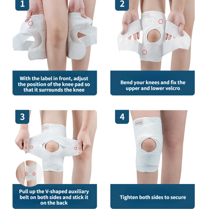 1PC Sports Kneepad Men Women Pressurized Elastic Knee Pads Arthritis Joints Protector Fitness Gear Volleyball Brace Protector