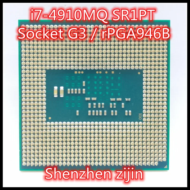 

i7-4910MQ i7 4910MQ SR1PT 2.9 GHz Quad-Core Eight-Thread Processor 8M 47W Socket G3 / rPGA946B
