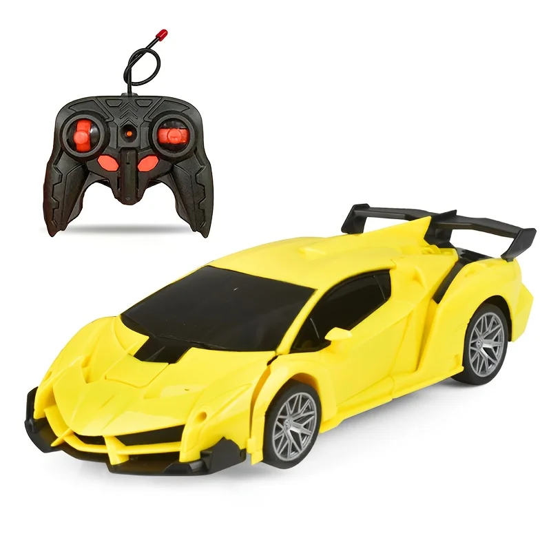Voiture RC 4x4 tout-terrain 2.4GHz - Bleu profond, Rouge, Jaune, Bleu