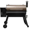 Grills Pro 34 Electric Wood Pellet Grill and Smoker, Bronze, 884 Square Inches Cook Area, 450 Degree Max Temperature, Meat Probe 2
