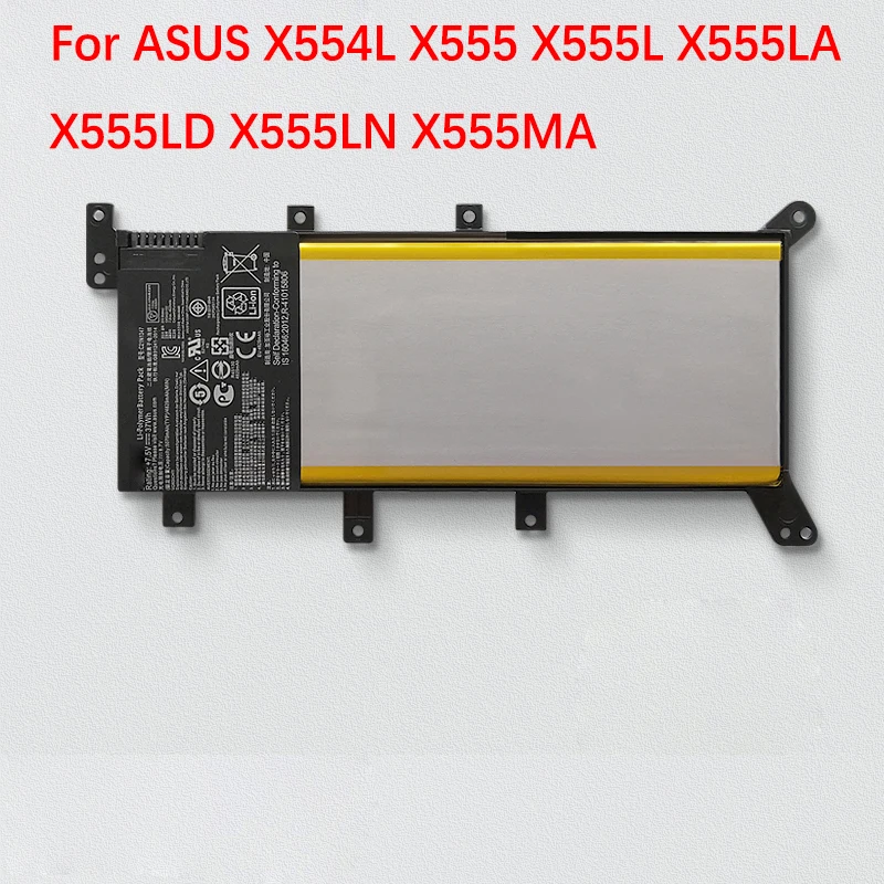 Bateria do Portátil para Asus X554l X555l X555lb X555ln X555 X555ld X555lp F555a F555u W519l F555ua vm 2icp4 637134 v 75 C21n1347 - Imagem 4
