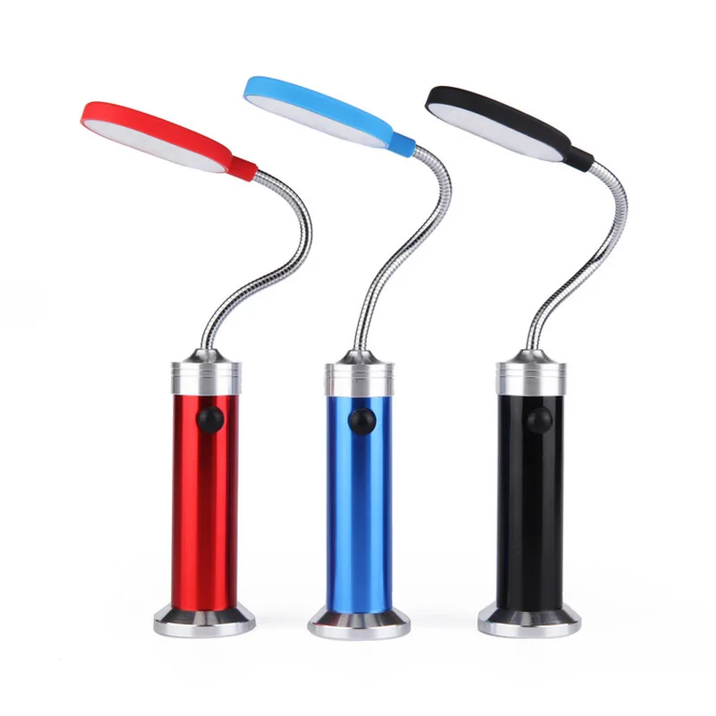 Fashion Magnetic 360 Degree Adjustable LED Grill Light Lamp for BBQ Barbecue Outdoor Camping Tools Car Repair Work Lights