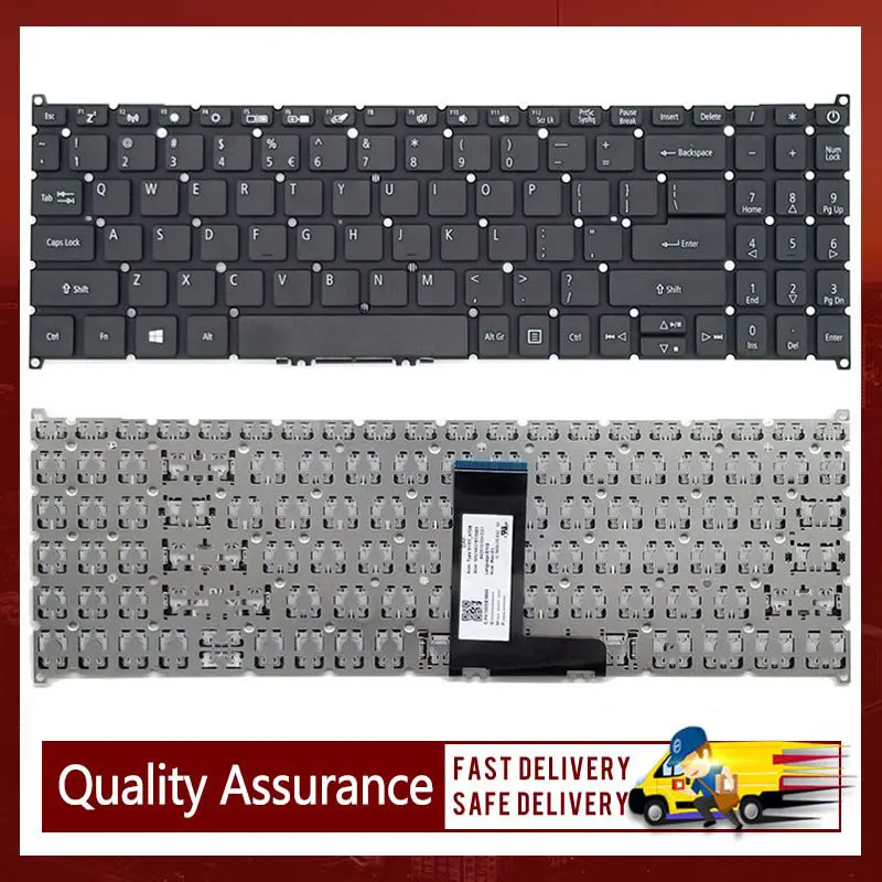 

Laptop Keyboard Replacement For Acer Aspire 3 A315-42 55 N19C1 N18Q13 55G-79XW/R5P7 Keyboardss