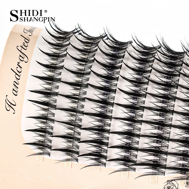 246 Bundles Professional Makeup Individual Lashes Cluster Spikes Lash Wispy Premade Russian Natural Fluffy False Eyelashes