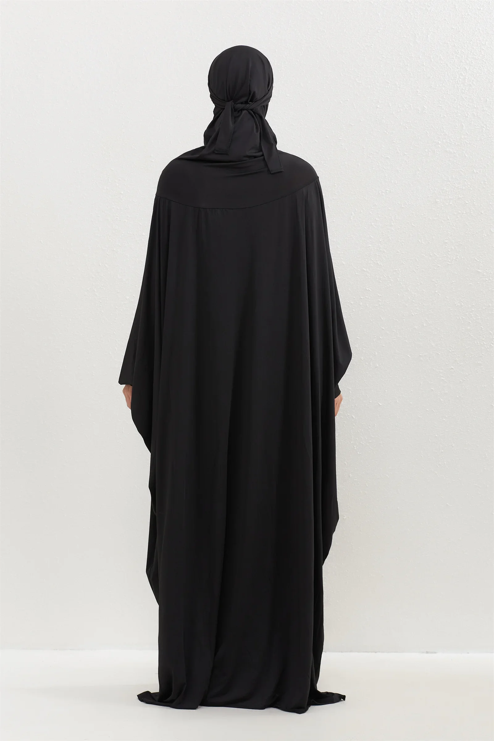 Hooded Muslim Prayer Abaya Dress S32cd1c6581d74ba1821db9899f079337k