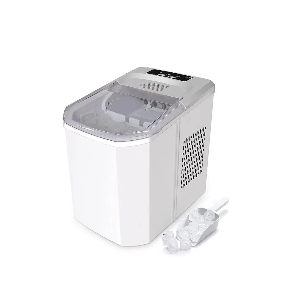 Promotion model household portable compact ice maker with Ice Scoop First Ice In 6 Minutes 26 Pounds Daily