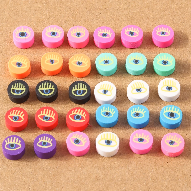 30 teile/los mischen Fruchtform Charms Polymer Clay Perlen Anhänger für Schmuck machen DIY Mode Halskette Armband Ohrring Zubehör – Detail 9