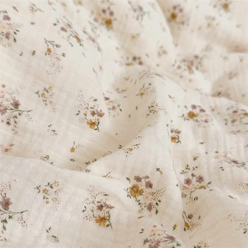 Cotton Muslin Duvet Cover Set Twin Size with Pillow Covers