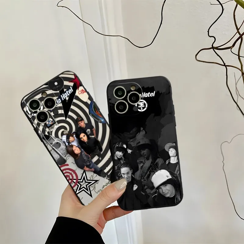 Cool Music Tomkaulitz Custodia Per Telefono Per Iphone 13Promax 11 13 14 Pro Xs Max Mini Xr X 7 8 6 6S Plus Shell Coque